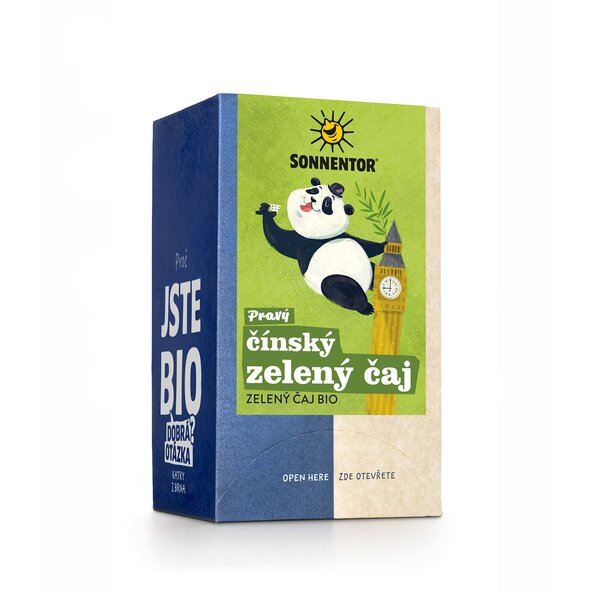Zelený čaj-jemný čínský bio 27g porc.dvoukomorový