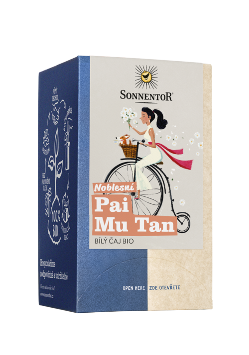 Pai Mu Tan bio, bílý čaj, 18g porc. Sonnentor