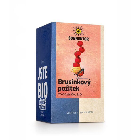 Brusinkový požitek bio 50,4g porc.dvoukomorový