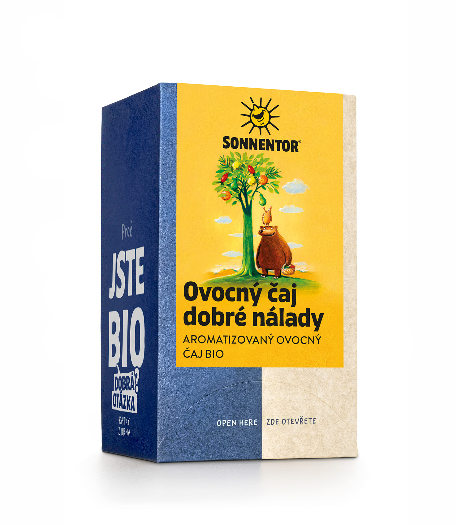 Ovocný čaj dobré nálady bio 45g, porc. 