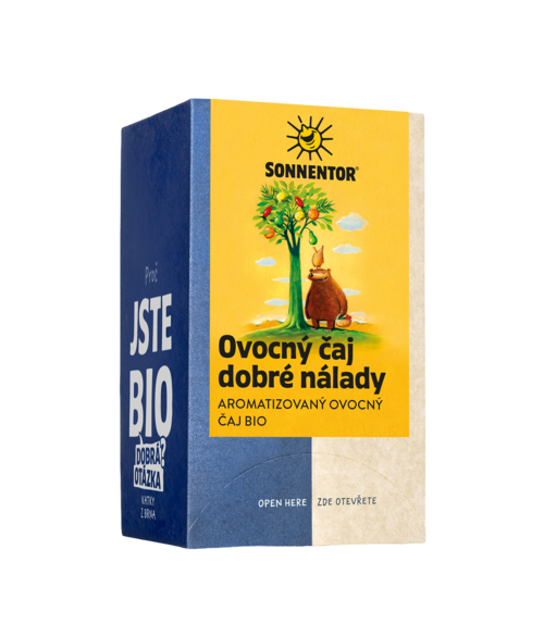 Ovocný čaj dobré nálady bio 45g, porc. 