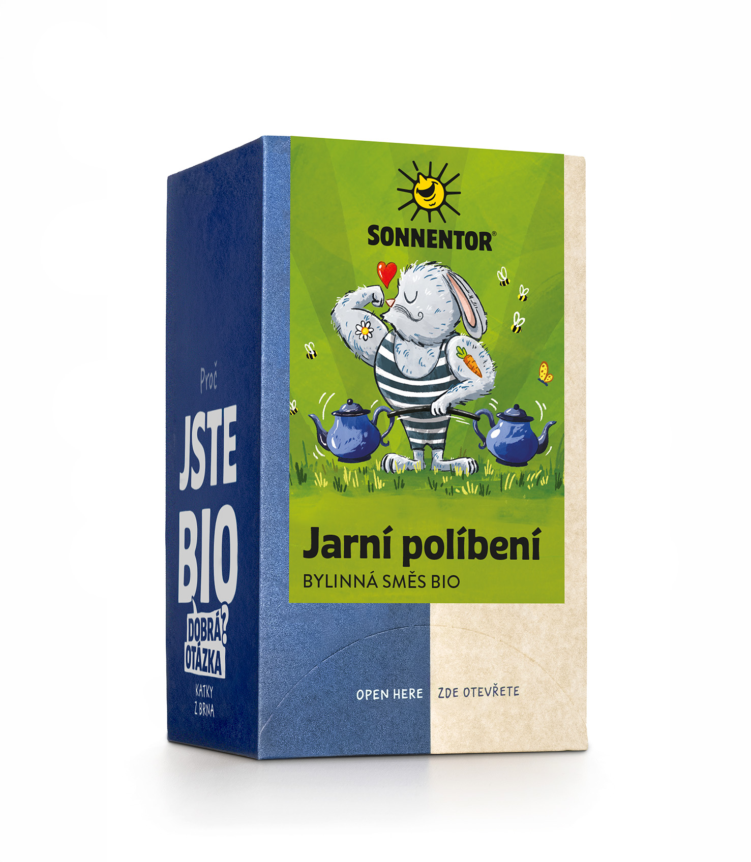 Sonnentor Jarní políbení bio 27g porc. dvoukomorový