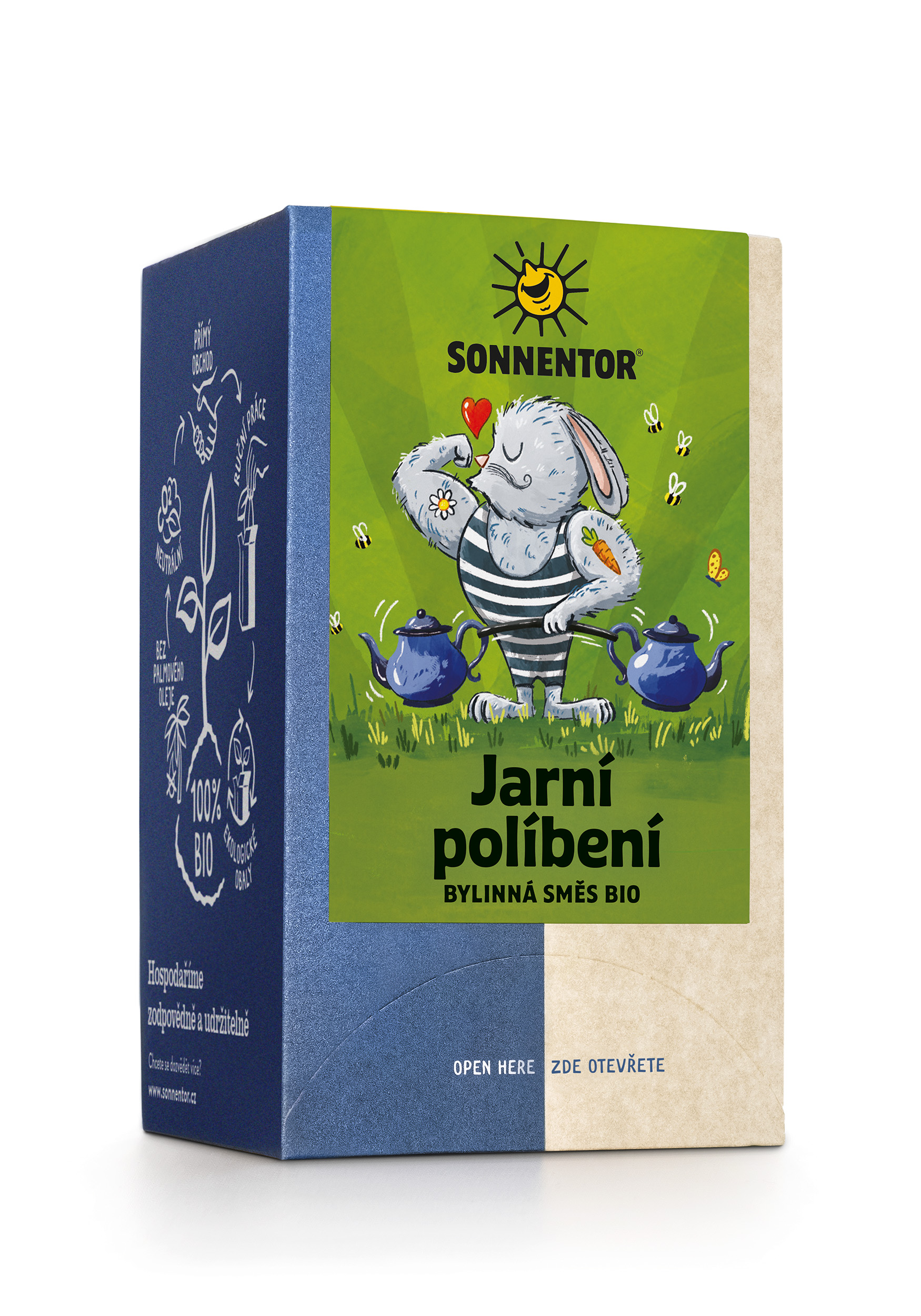 Čaj Jarní políbení porcovaný BIO 27 g