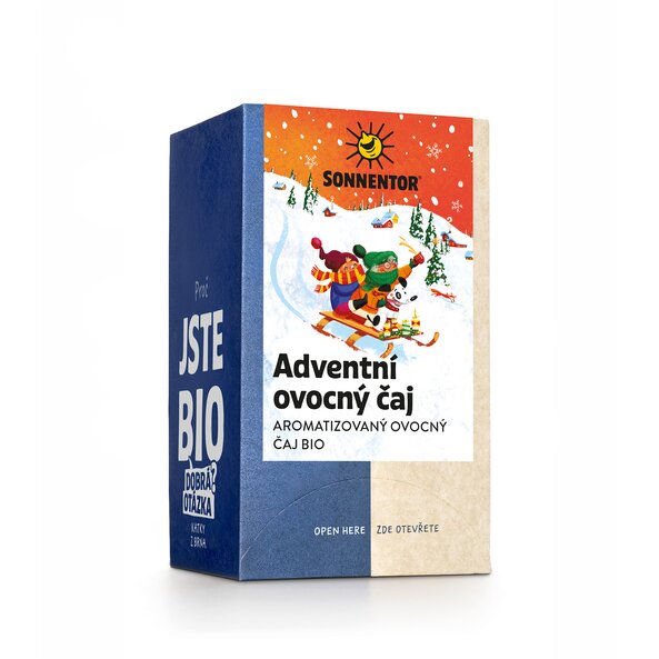 Adventní ovocný čaj bio 50,4 g, porc. dvoukomorový