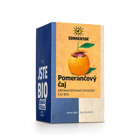 Pomerančový čaj bio 32,4 g, porc. dvoukomorový