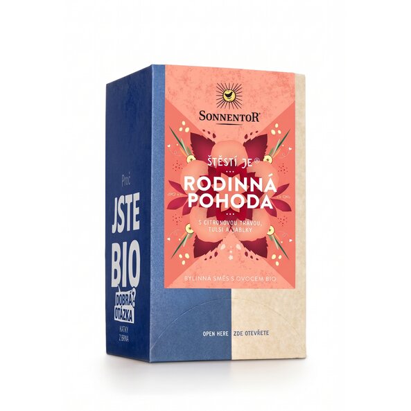 Štěstí je® rodinná pohoda bio 27 g porc. dvoukomorový