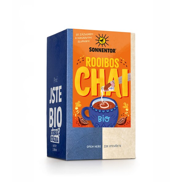 Chai rooibos bio 32,4 g, porc. dvoukomorový