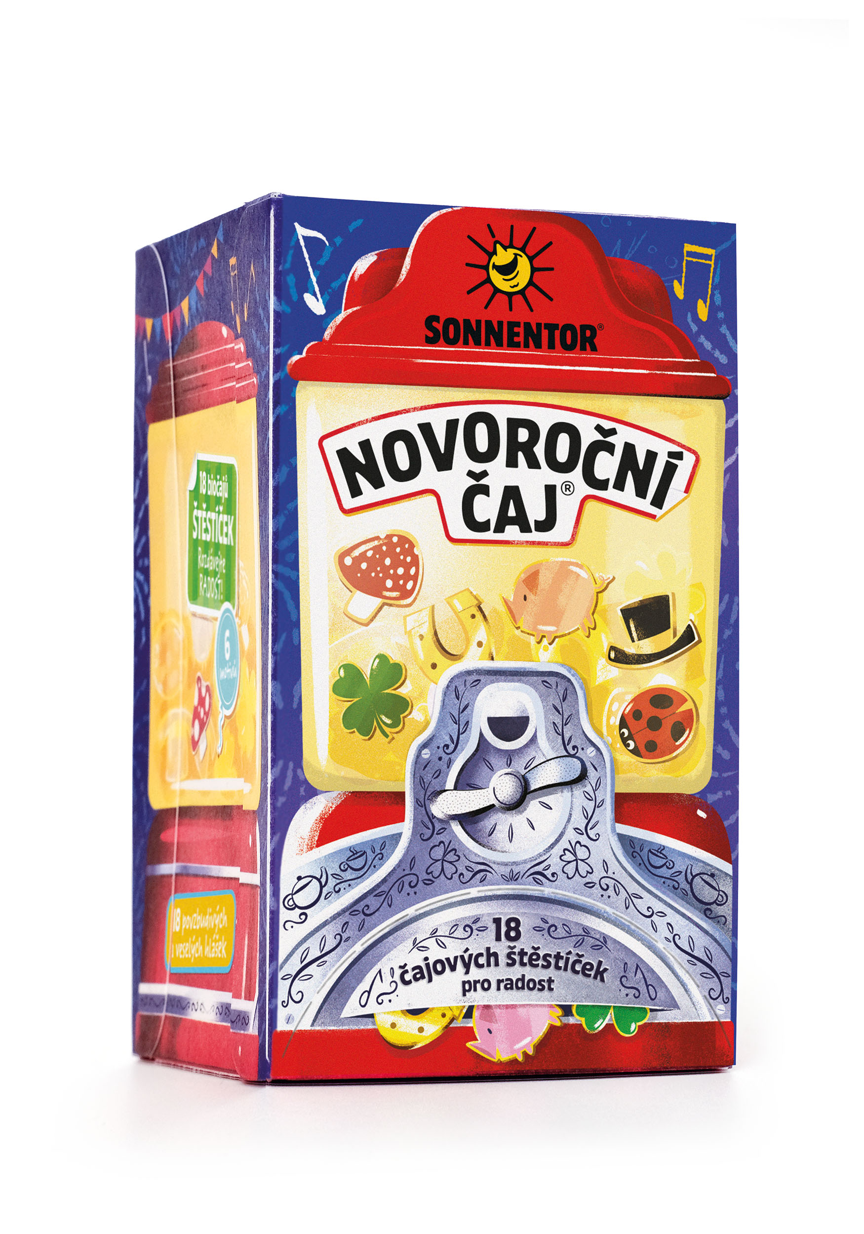 Sonnentor Novoroční čaj® 2026 bio 21,6 g, porc. dvoukomorový - balení 6 ks
