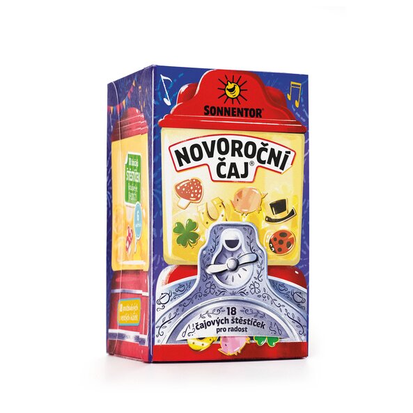 Novoroční čaj® 2026 bio 21,6 g, porc. dvoukomorový