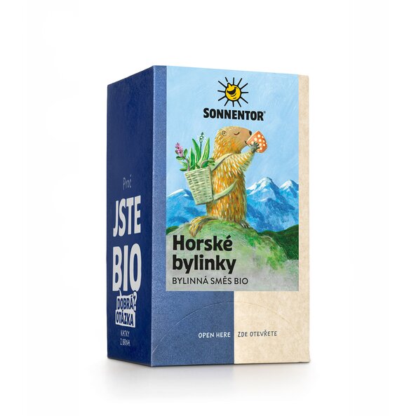 Horské bylinky bio 27 g porc. dvoukomorový