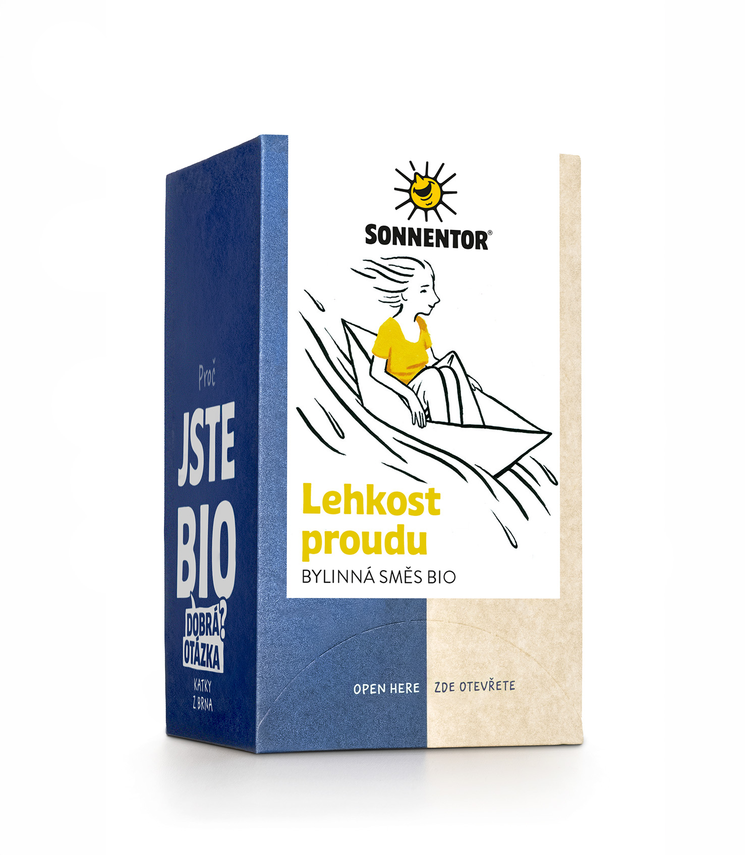 Sonnentor Lehkost proudu bio 27 g, porc. dvoukomorový - balení 6 ks