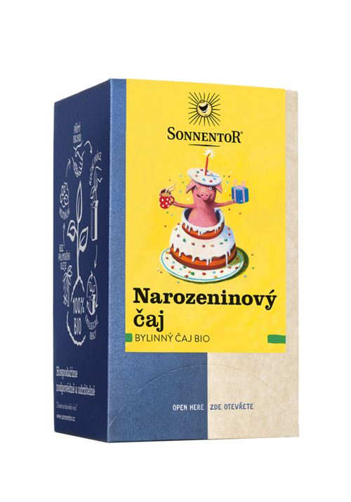 Narozeninový čaj bio 27g porc. 