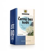 Černý bez květ bio porcovaný dvoukomorový