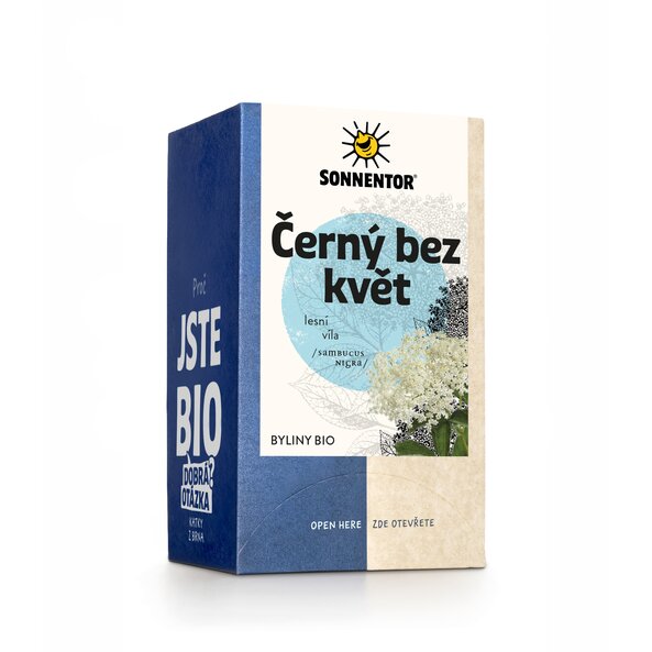 Černý bez květ bio 27g porc.dvoukomorový