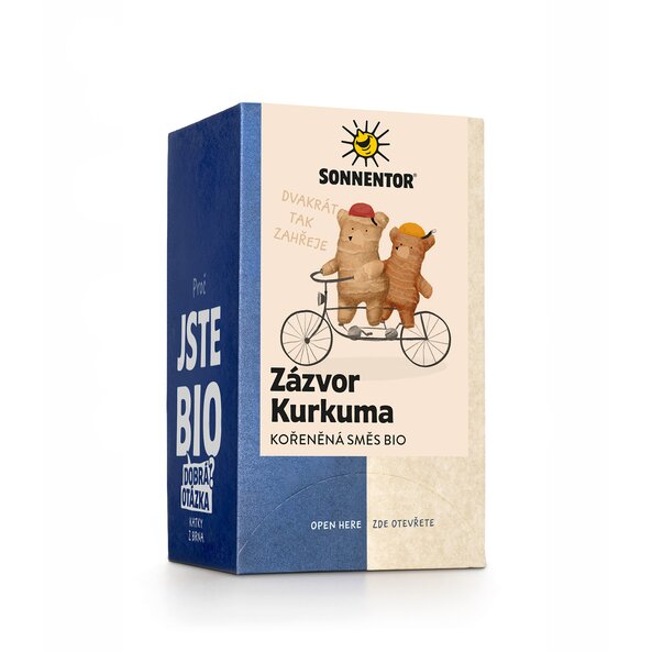Zázvor Kurkuma bio 32,4g porc. dvoukomorový