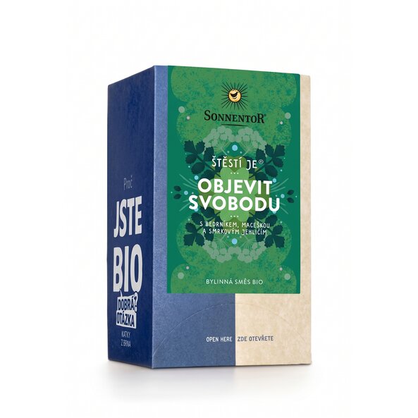Štěstí je objevit svobodu 27g porc.dvoukomorový