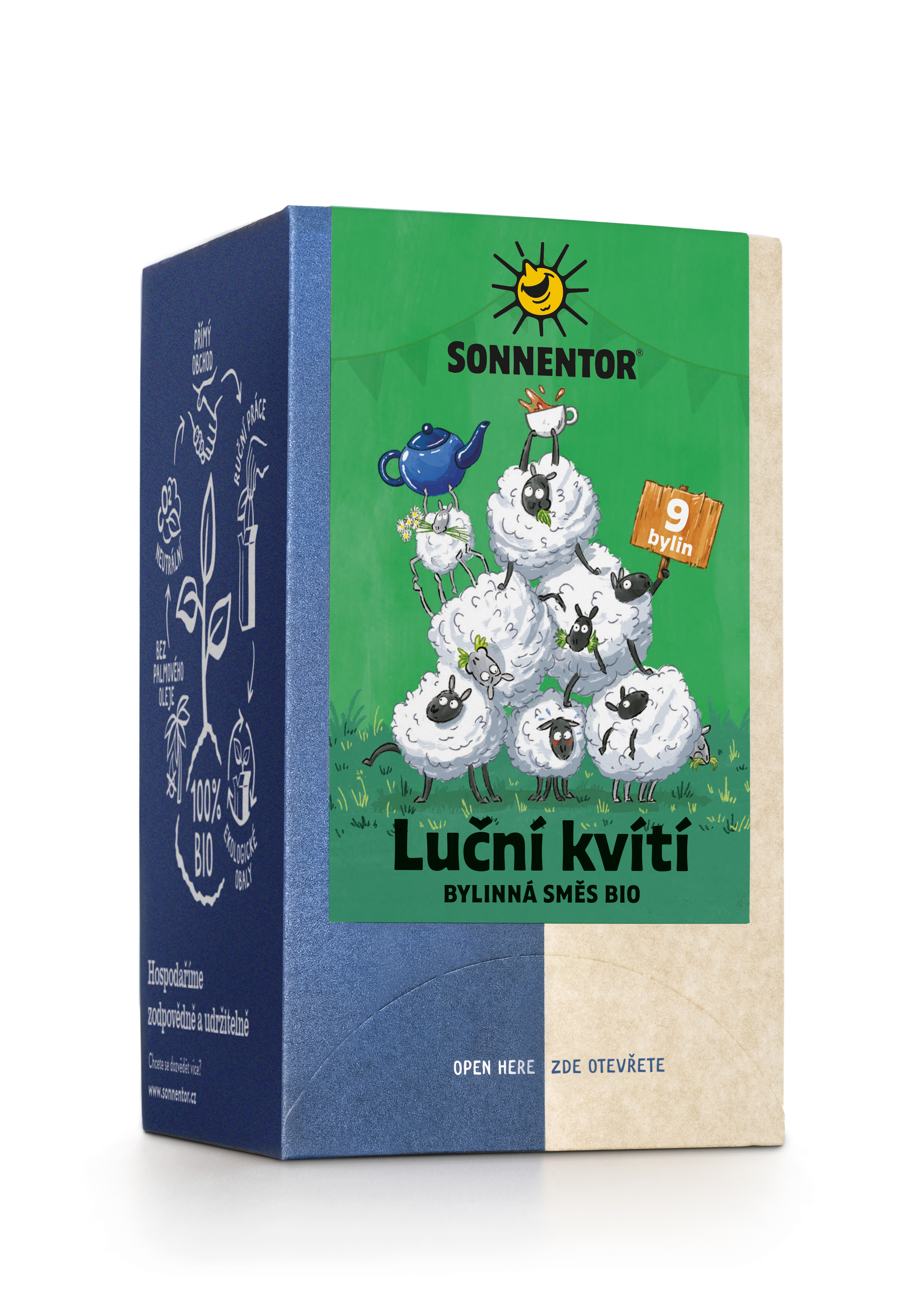 Luční kvítí bio 27g porc. dvoukomorový