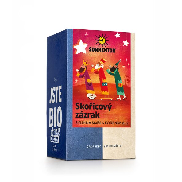 Skořicový zázrak bio 32,4g, porc.dvoukomorový