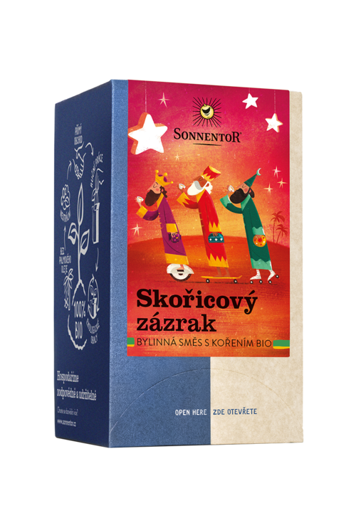 Sonnentor Skořicový zázrak bio 32,4 g, porc. dvoukomorový
