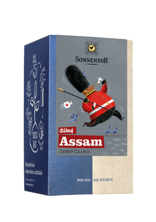 Assam bio, černý čaj, 30,6g porc. Bio Sonnentor