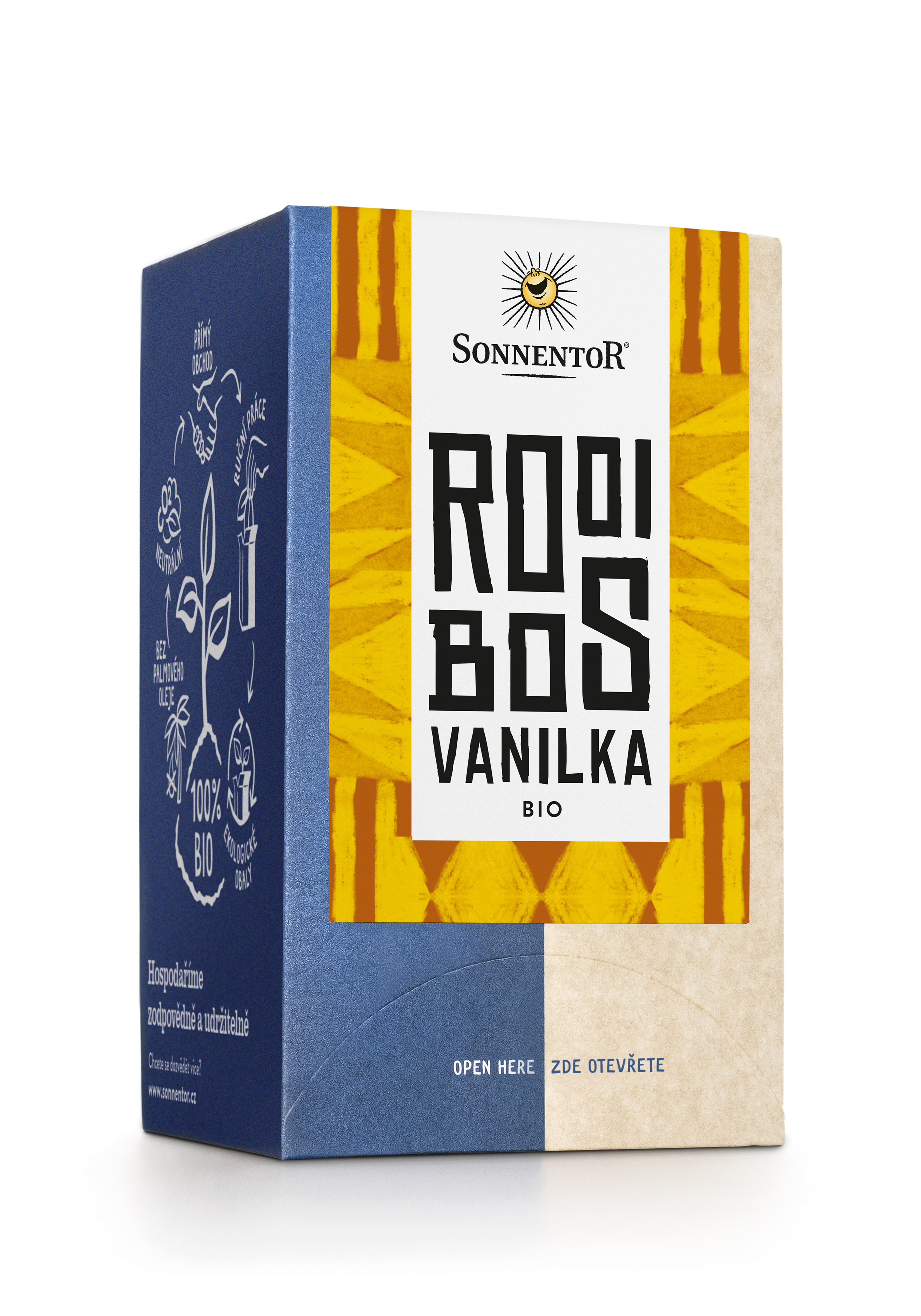 Čaj Rooibos vanilka BIO 21,6 g