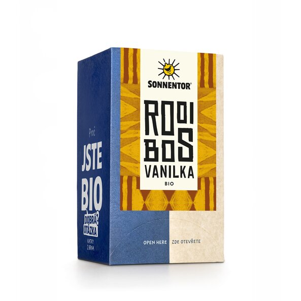 Rooibos Vanilka bio 21,6g porc. dvoukomorový