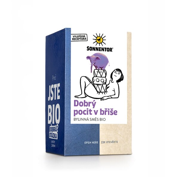 Pro dobrý pocit v břiše bio 27g porc.dvoukomorový
