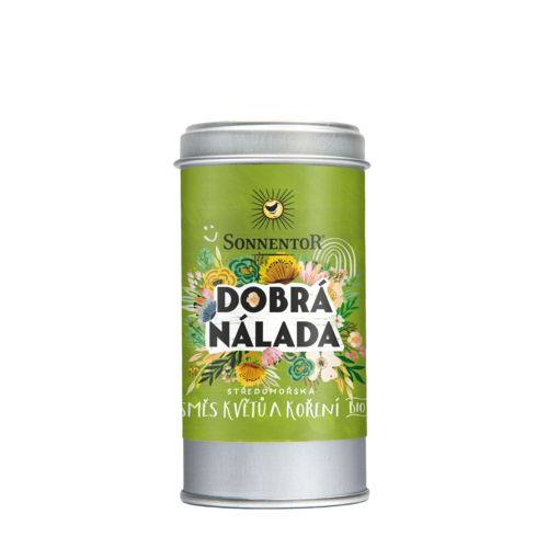 Dobrá nálada - směs květů a koření bio 25g dózička