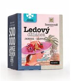 Ledový džbánek® jahoda–zázvor bio pyramidální sáčky
