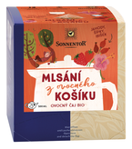 Mlsání z ovocného košíku bio pyramidální sáčky