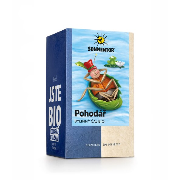 Pohodář - bylinný čaj bio 27g porc.dvoukomorový