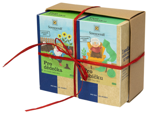 Dárkové balení 2 čajů - Pro prarodiče Sonnentor