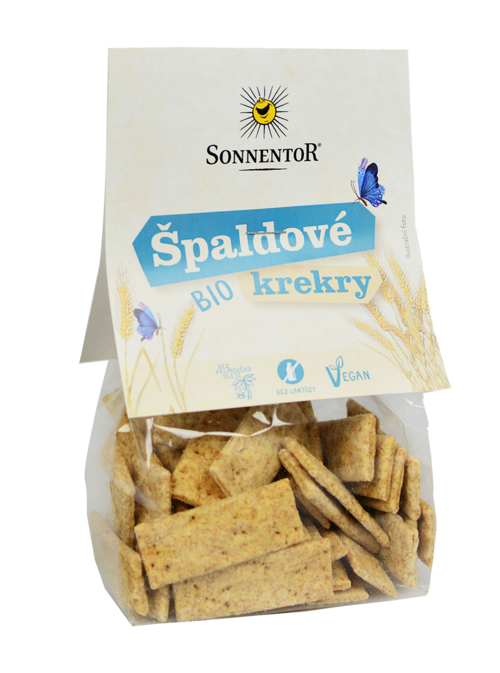 Špaldové bio krekry 100g Sonnentor