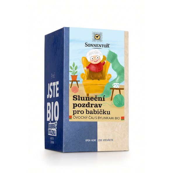 Sluneční pozdrav pro babičku bio 45 g proc. dvoukomorový