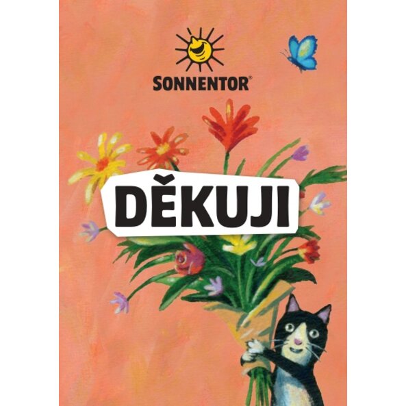 Pohlednice Děkuji