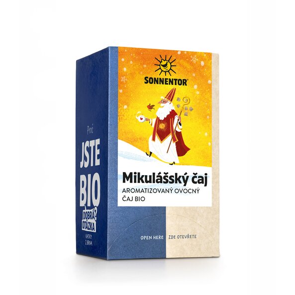 Mikulášský čaj bio 50,4 g porc. dvoukomorový