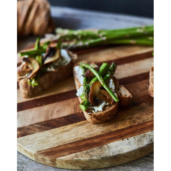 Chřestové Crostini