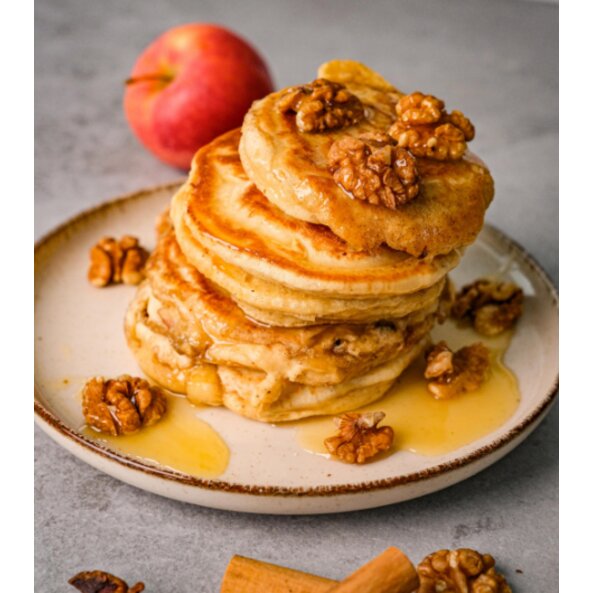 Apfel-Zimt-Pancakes