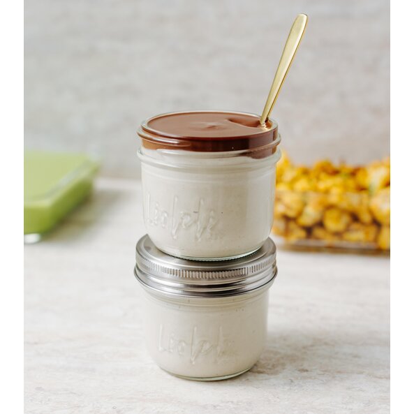 Cashew-Mousse mit Schokoganache