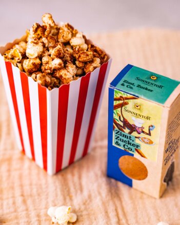 Rezept für ein Gewürzpopcorn | © SONNENTOR