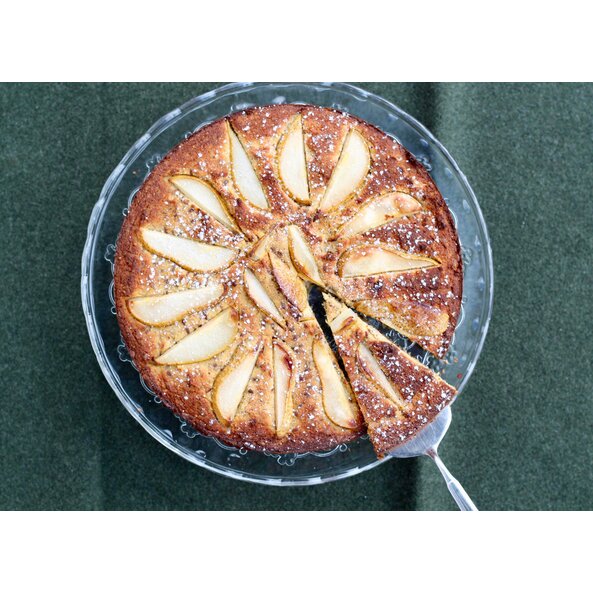 Birnenkuchen mit Kardamom