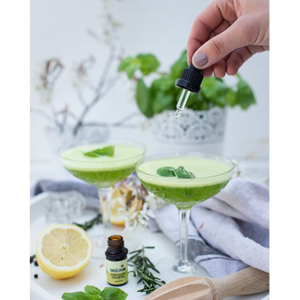 Basilikum Limonade