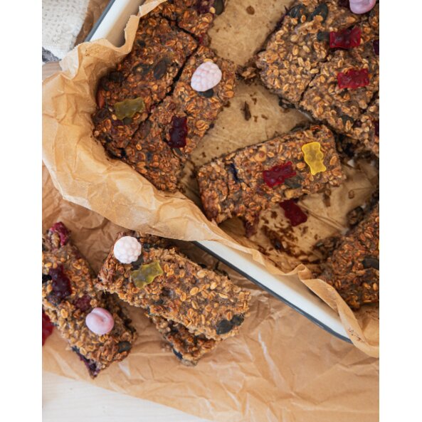 Flocken-Beeren Riegel