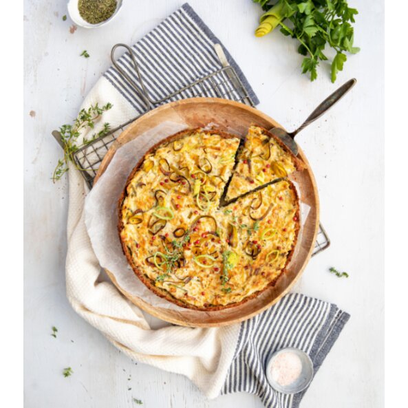 Lauch-Ricotta Tarte