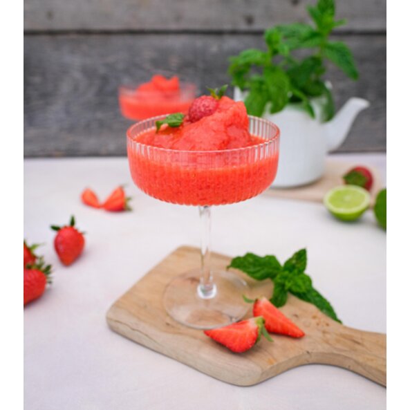 Frozen Erdbeer Mojito Slushy