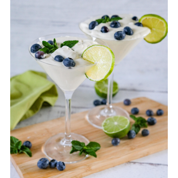 Tvarohový Mojito dezert